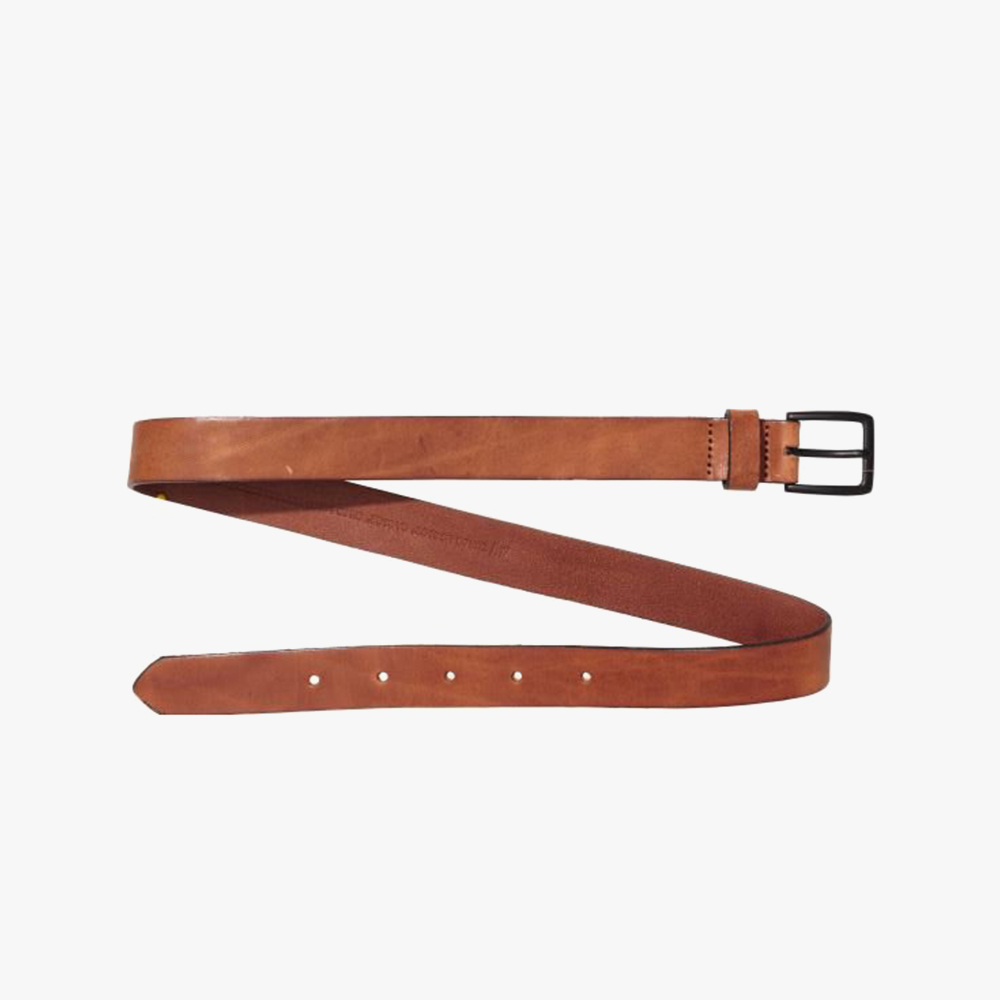 Narrow Leather Belt - Image 2
